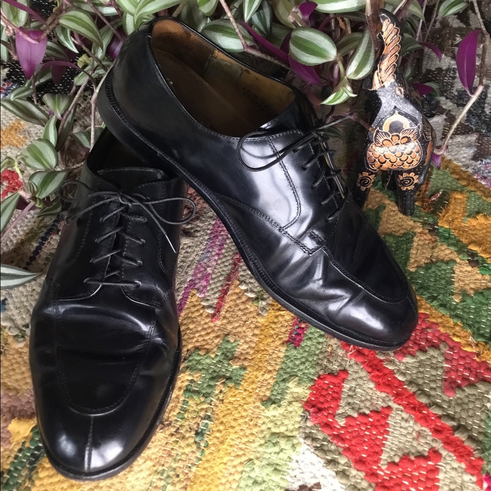 TRADITION! 💂🏻Cole Haan Black Leather Laceups S11